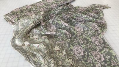 44” Printed Silk | Deadstock