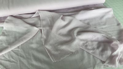 58” Light Lavender Gauze 100% Cotton | Deadstock