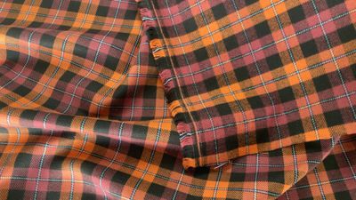 58” Woven Flannel Plaid | Deadstock