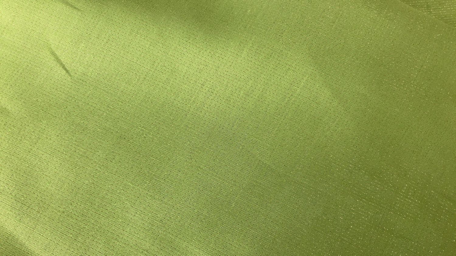 57” Linen Lurex - Green | Deadstock
