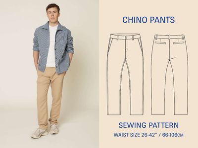 Chino pants sewing pattern