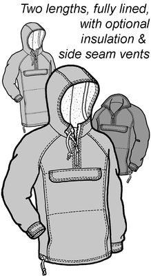 124 Adult's Fairbanks Anorak Pattern