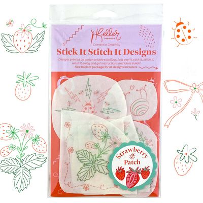 Stick and Stitch: Strawberry Patch