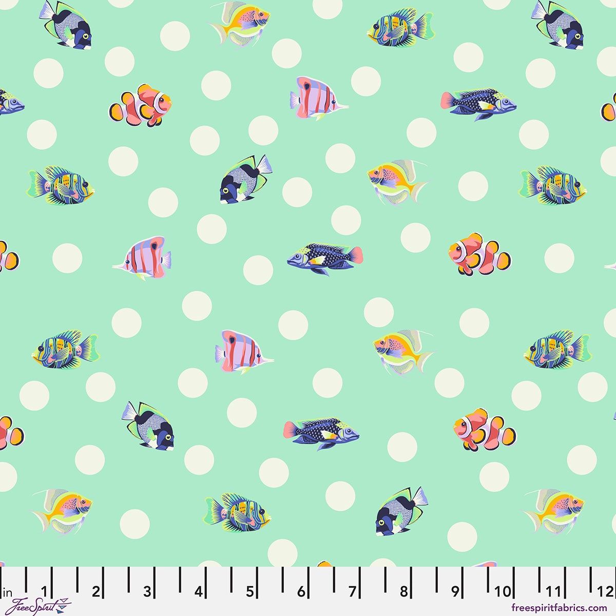 School Crossing - Seafoam| Floral Reef