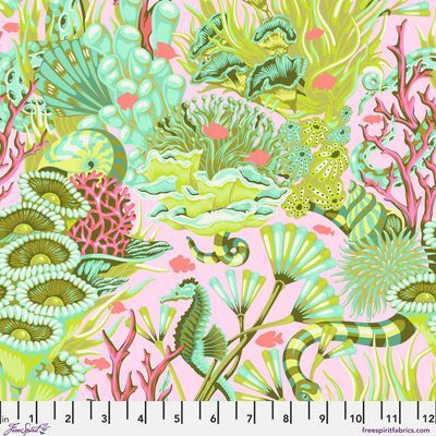 Reef What You Sew - Coralline| Floral Reef
