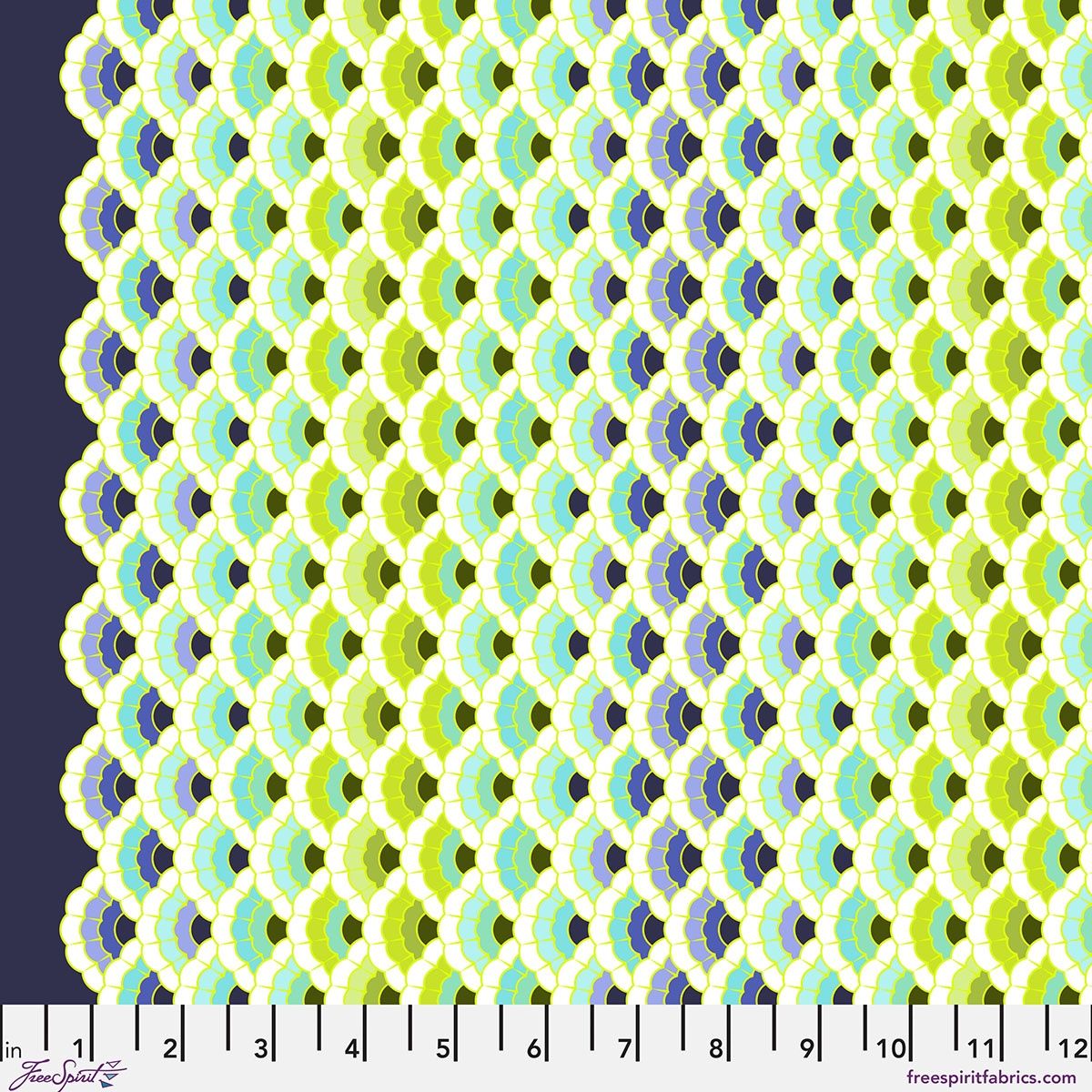 Aquatic Lace - Marine| Floral Reef