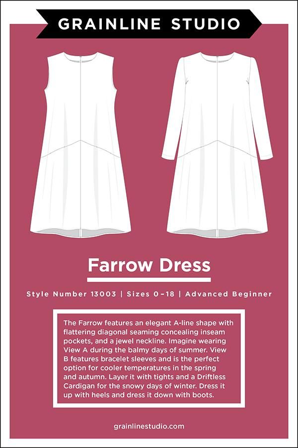 Farrow Dress GS 13003 Grainline Studio#1