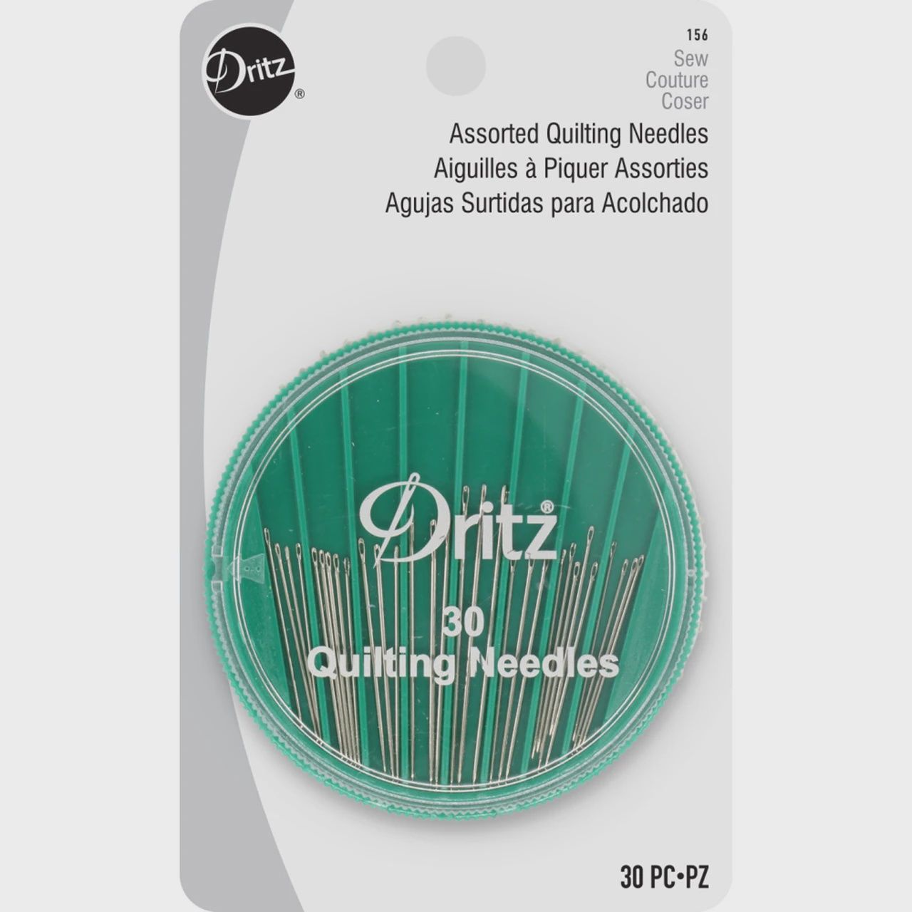 Assorted Quilting Needles 30 ct