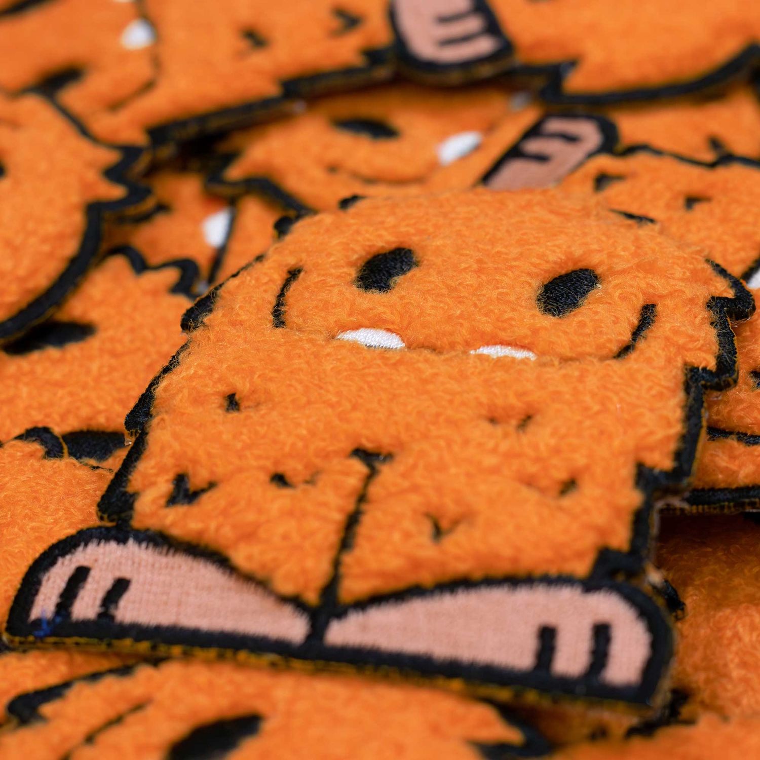 Fuzzy Monster Iron-On Patch | Soft Mini-Squatch named Reggie