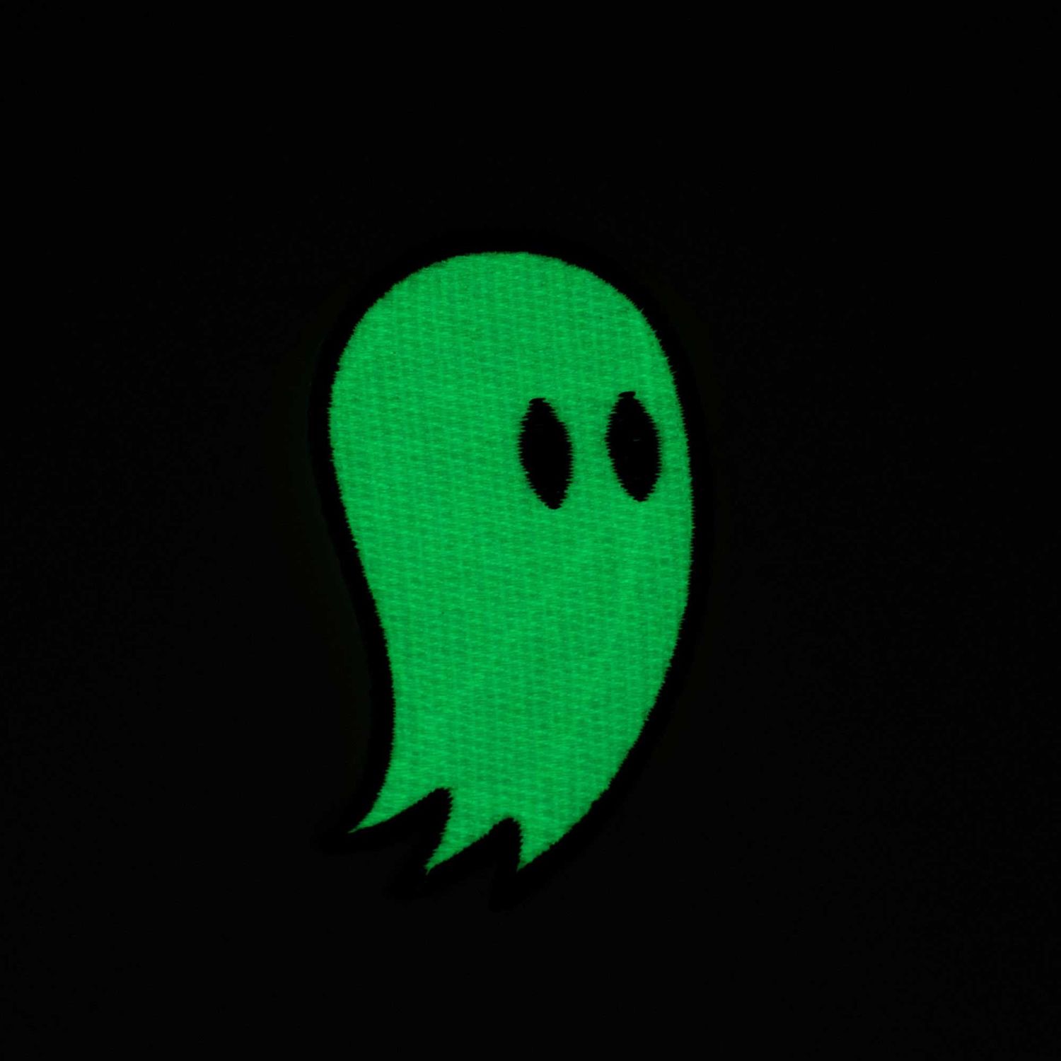 Fred the Ghost Glow in the Dark Iron-On Patch