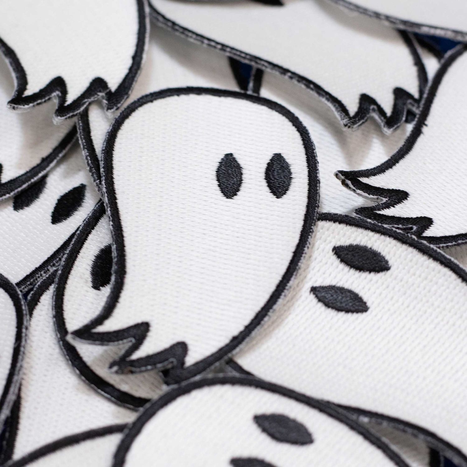 Fred the Ghost Glow in the Dark Iron-On Patch