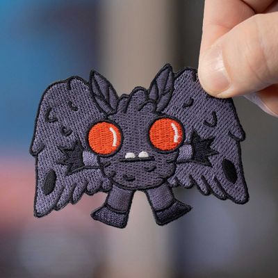 Mothman Iron-On Patch