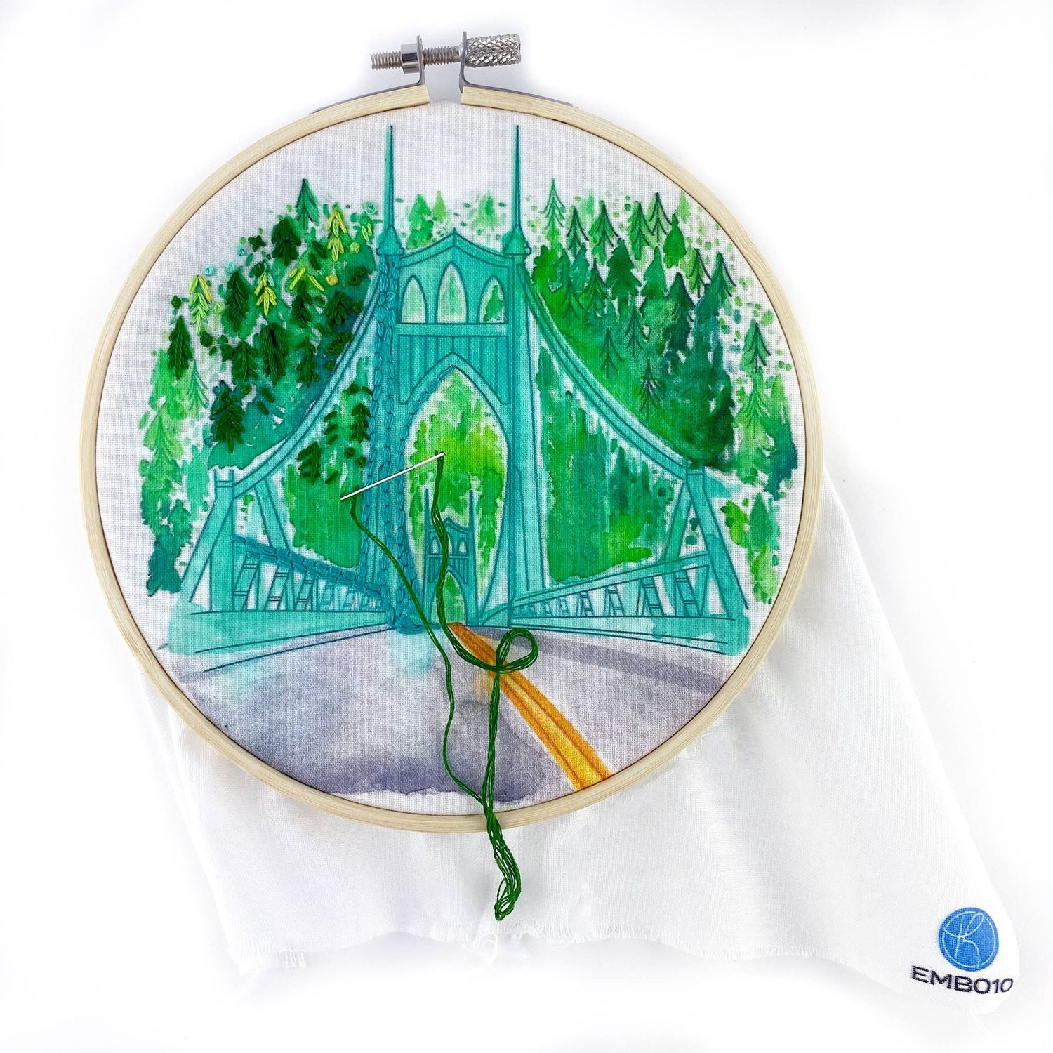 St Johns Bridge Embroidery Kit