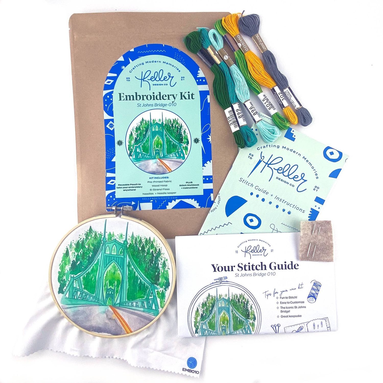 St Johns Bridge Embroidery Kit