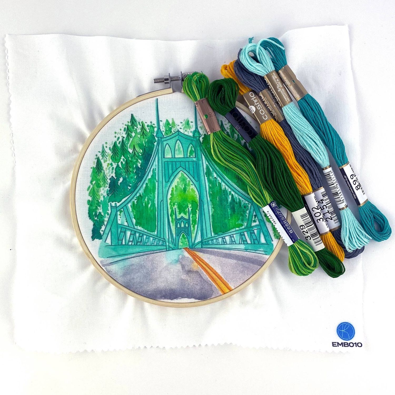 St Johns Bridge Embroidery Kit