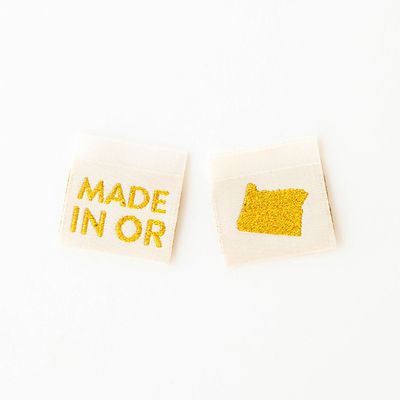 Made in Oregon Sew In Labels