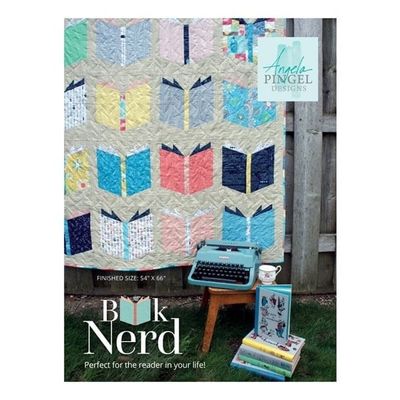 Book Nerd Quilt Pattern | Angela Pingel