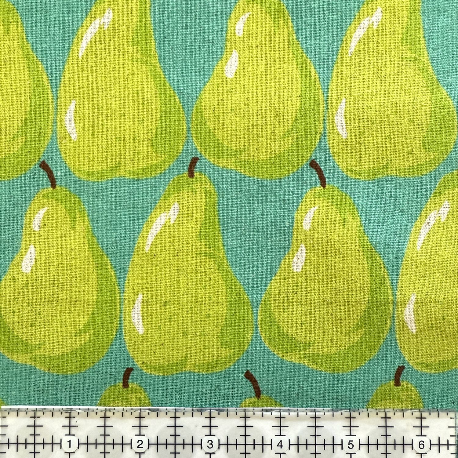 Sevenberry 850595-1-4 Pears in Rows C/L-80/20 canvas
