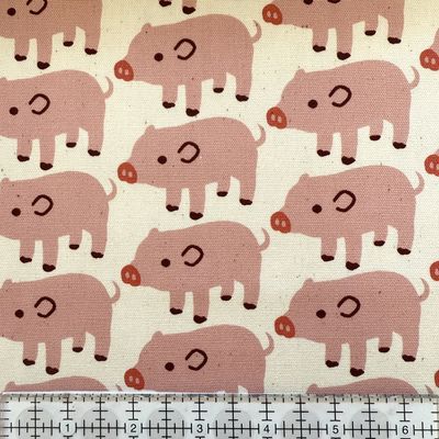 Sevenberry 850576-1-1 Simple Pig cotton oxford