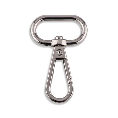 Nickel 1" Swivel Hook, bag hardware