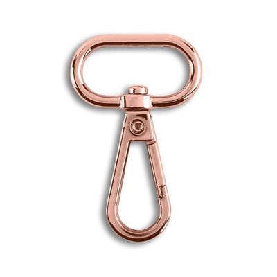 Rose Gold 1" Swivel Hook, bag hardware