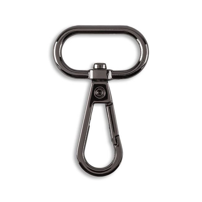 Gunmetal 1" Swivel Hook, bag hardware
