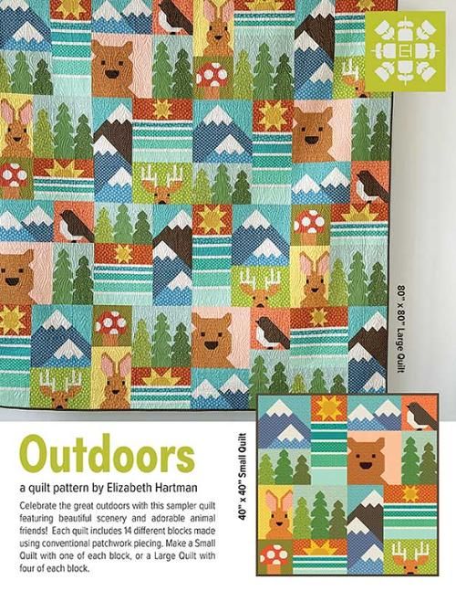 Outdoors G EH 088 Patterns By Elizabeth Hartman