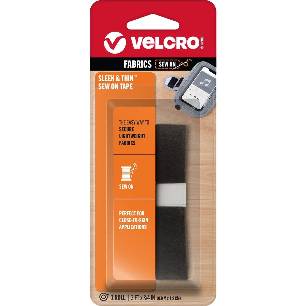 VELCRO® SLEEK &amp; THIN™ Sew On