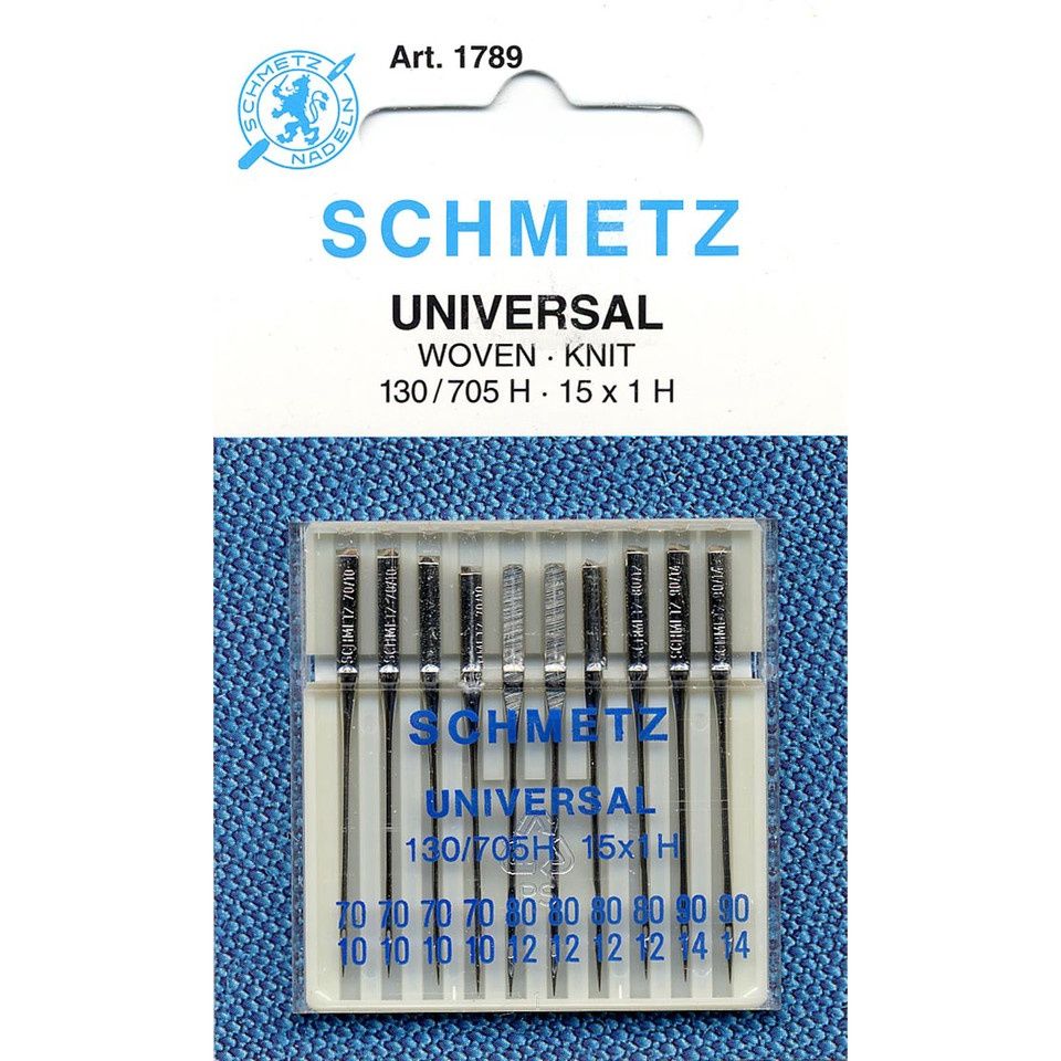 Schmetz Universal Needles Assorted Sizes, 10 ct