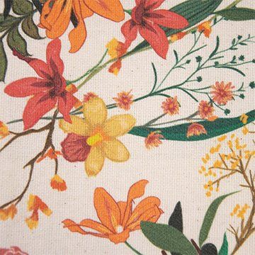 Snow Flowers | Katia  Recycled Canvas Online