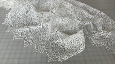 12394 - 50” 100% Polyester - white lace Online