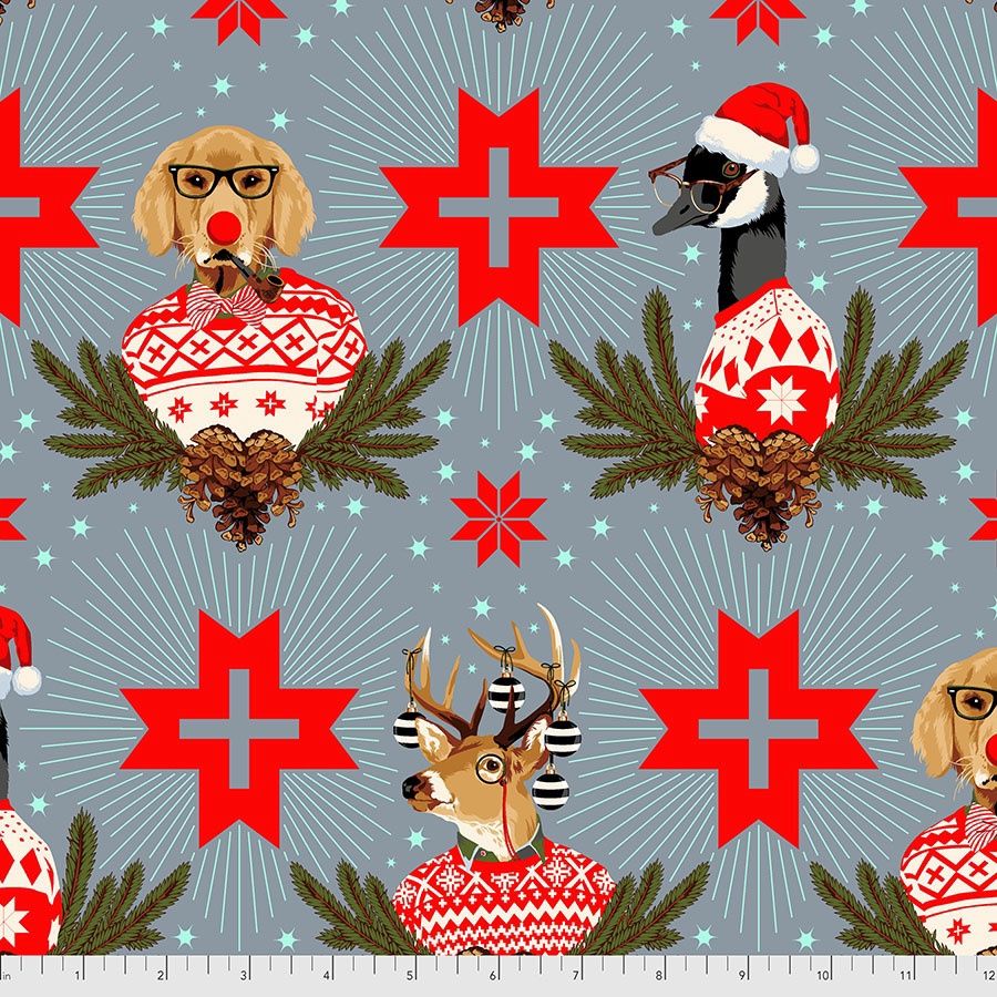 Buck Buck Goose - Blue Spruce || Holiday Homies Flannel Online