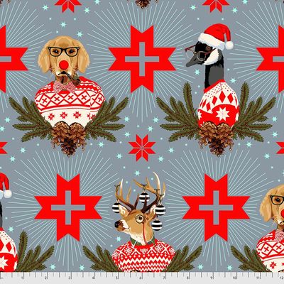 Buck Buck Goose - Blue Spruce || Holiday Homies Flannel Online