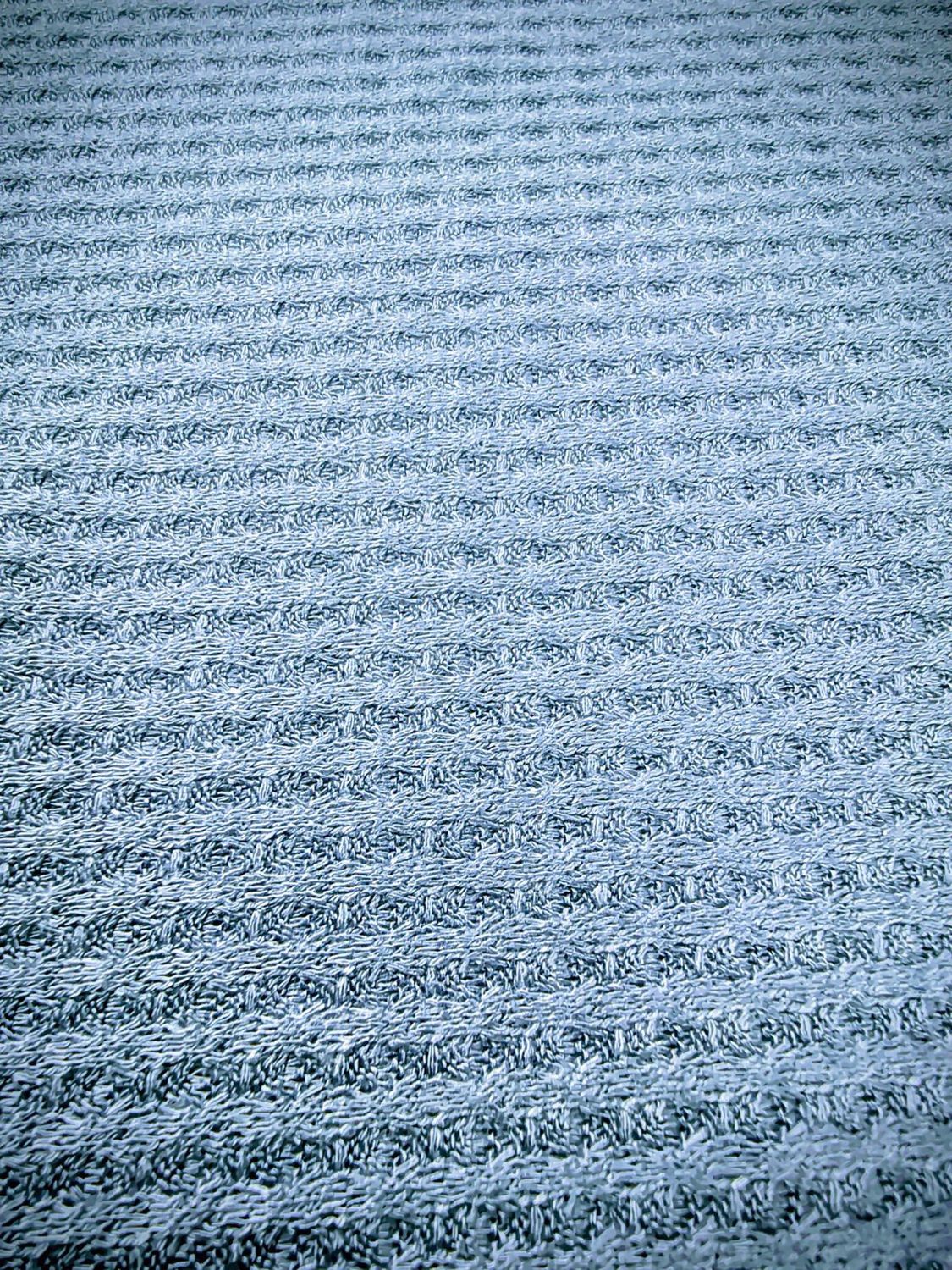 60" Cotton Waffle - Dusty Blue Online