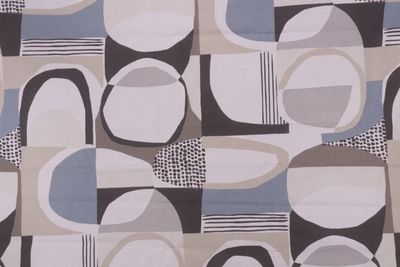 56" Covington Moyano Printed Cotton Drapery Fabric in 98-Wallstreet Online