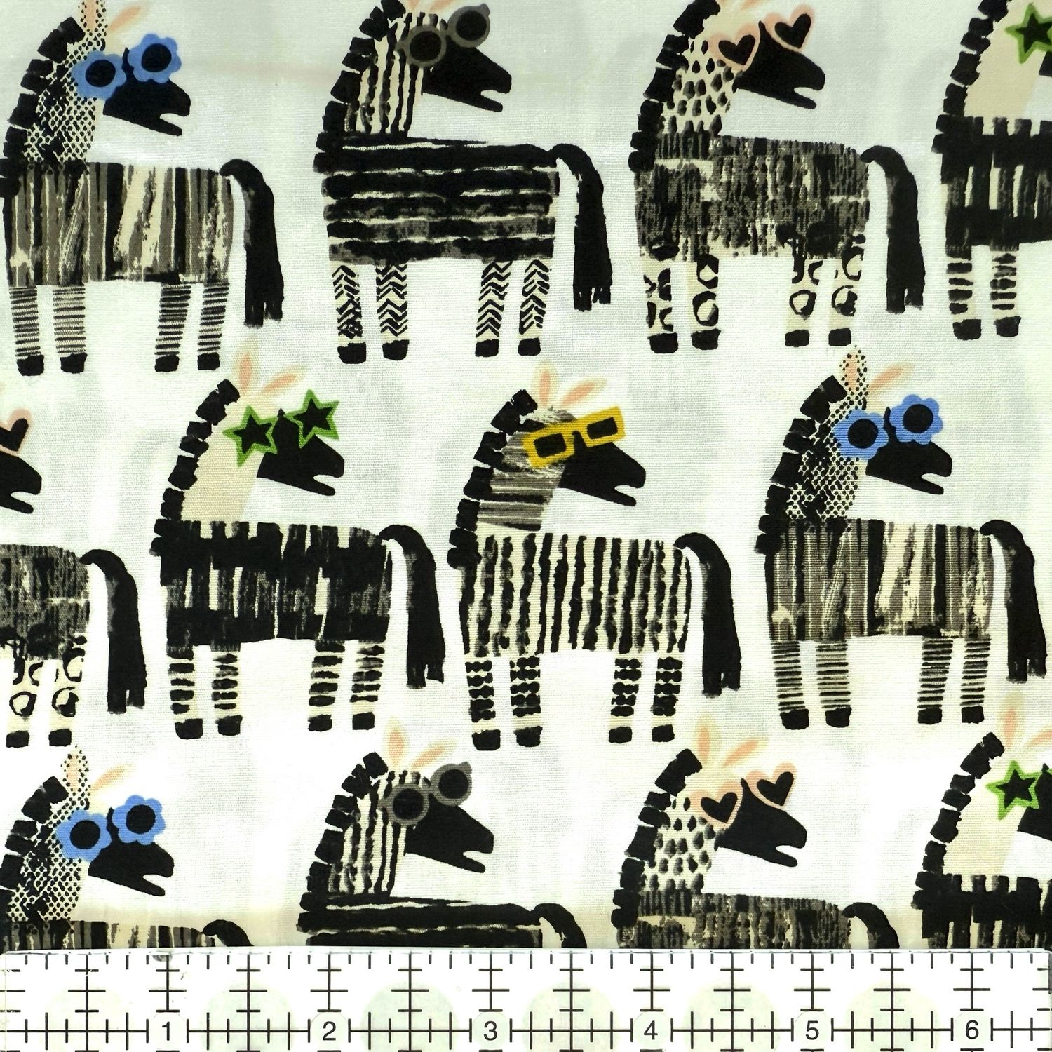 Sevenberry 850565-1-1 Funky Zebra cotton broadcloth Online