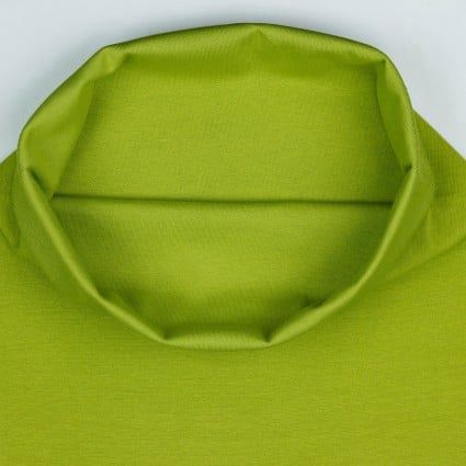Lime Tube Ribbing GOTS 70cm Online