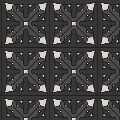 Charcoal Prism Organic Barkcloth Online