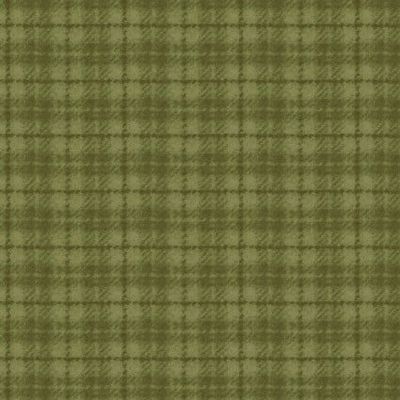Woolies Flannel - green plaid Online