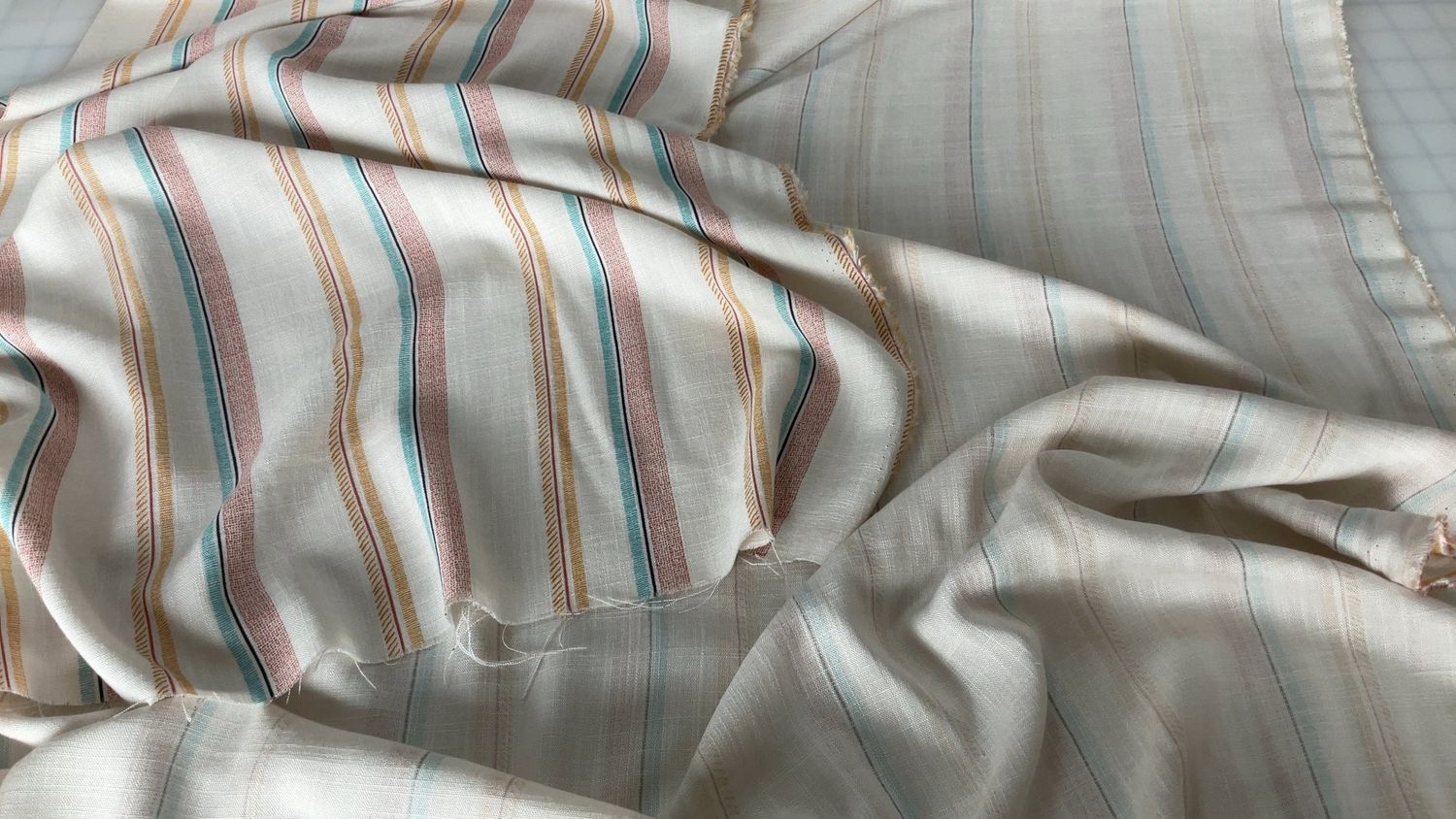 11413 - 57” Stripe Linen/Rayon Online