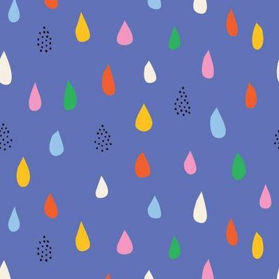 Blue/Multi Rainbow Drizzle Laminate Online
