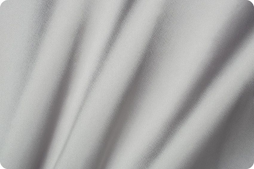 Silky Satin Solid Silver 100, 58/60" Online