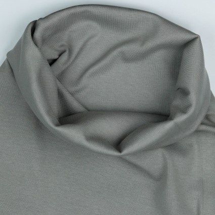 Grey Tube Ribbing GOTS 70cm Online
