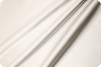 Silky Satin Solid Off/White 370, 58/60" Online