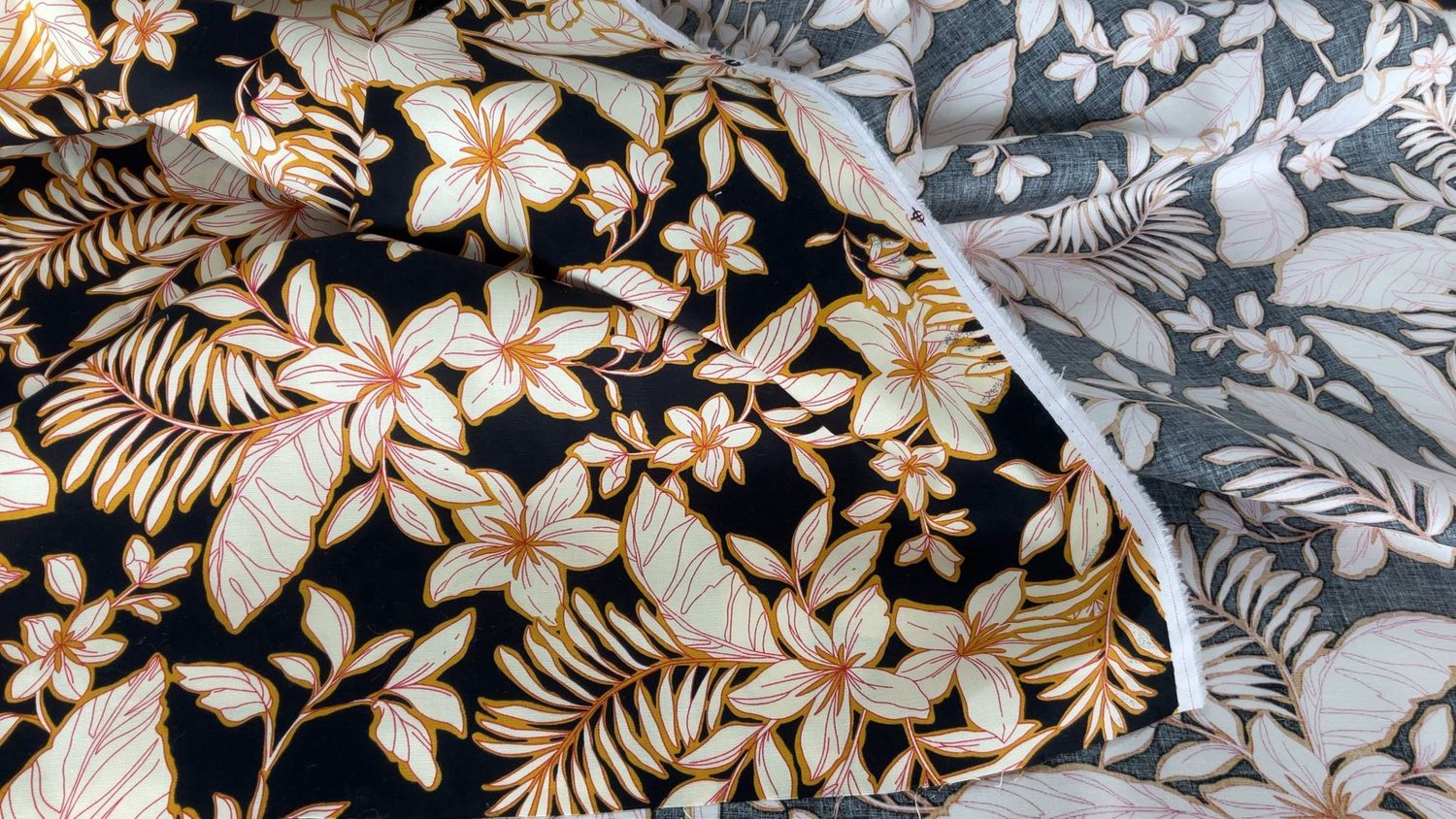 12467 - 58” Woven Floral Cotton/Spandex Online