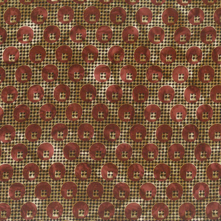 Dot Plaid - Burnt Russet Online
