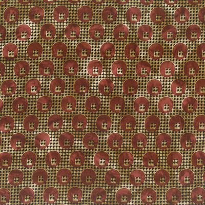 Dot Plaid - Burnt Russet Online