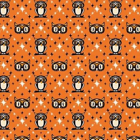 Owl Argyle - Orange | Halloween Online