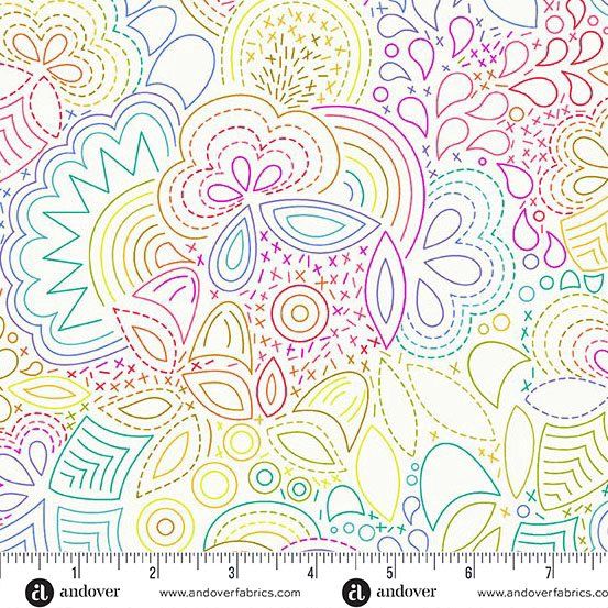 Rainbow Stitched - Day | Color Wheel Online