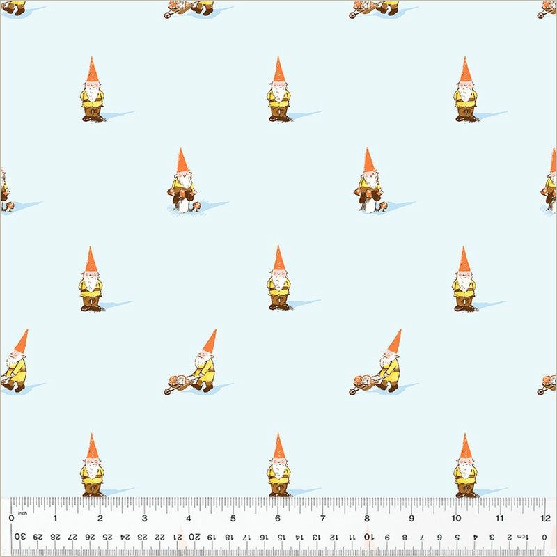 Heather Ross Studio Edit, Gnomes, Blue Online